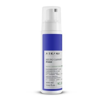 Prausimosi putos jautriai odai „Neuro Cannabis Foam“