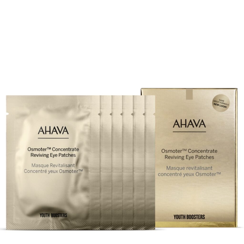AHAVA YOUTH BOOSTERS OSMOTER™ CONCENTRATE paakių kaukės, 6 VNT.