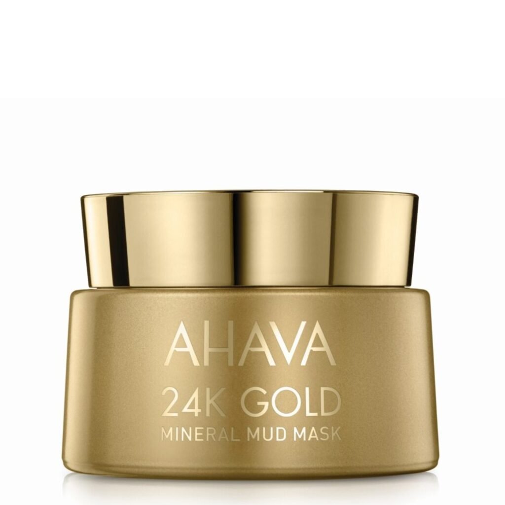 AHAVA MINERAL MUD 24K aukso mineralinė purvo kaukė, 50 ml - Image 2