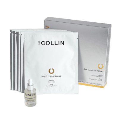 G.M. COLLIN BIOCELIULIOZINĖ veido kaukė su serumu, 5 VNT + 7 ML