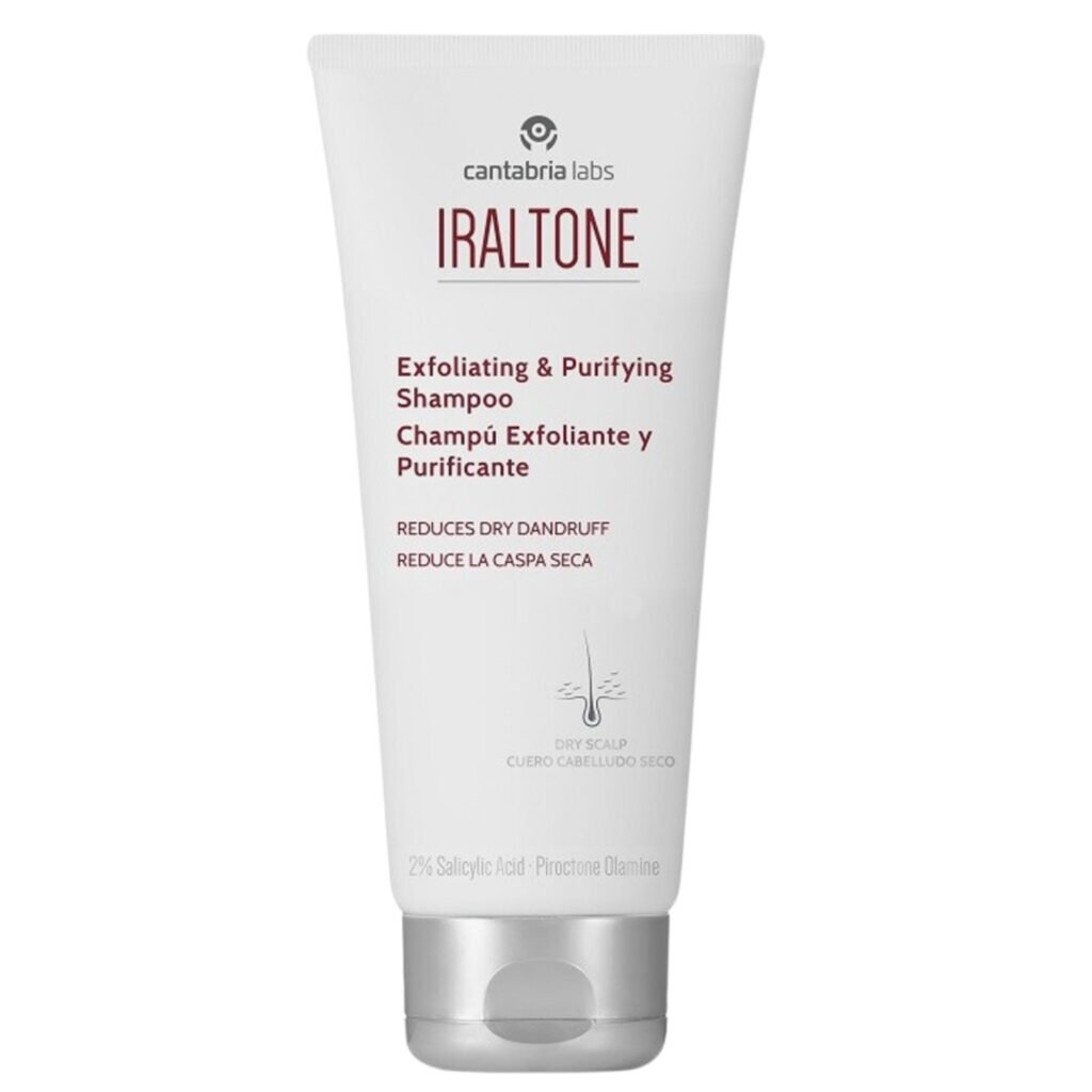 IRALTONE eksfoliuojantis ir valantis šampūnas, 200 ML
