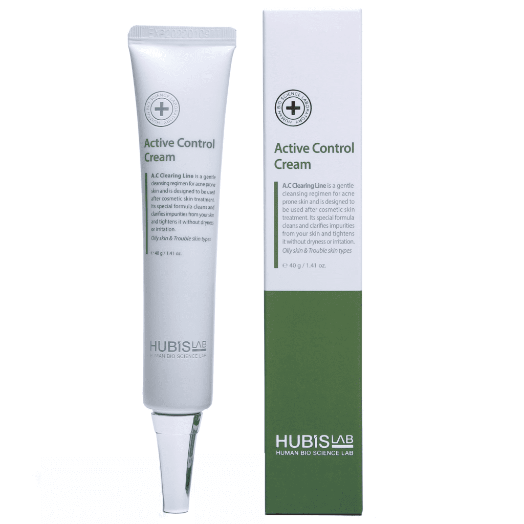 HUBISLAB ACTIVE CONTROL veido kremas, 40 G