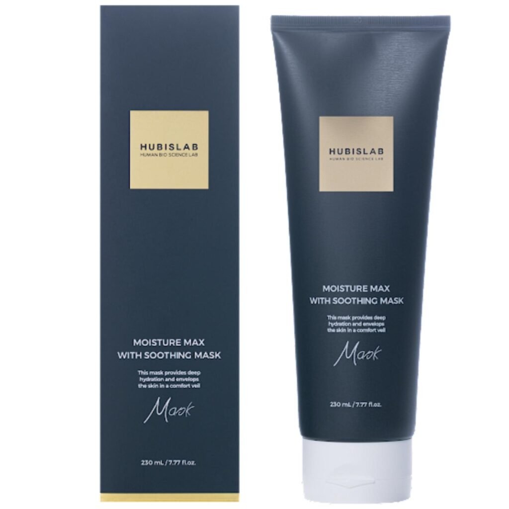 HUBISLAB MOISTURE MAX raminanti veido kaukė, 230 ML