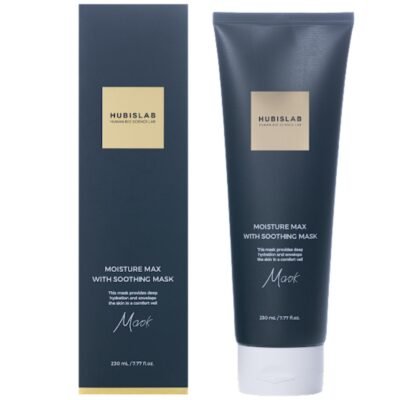 HUBISLAB MOISTURE MAX raminanti veido kaukė, 230 ML