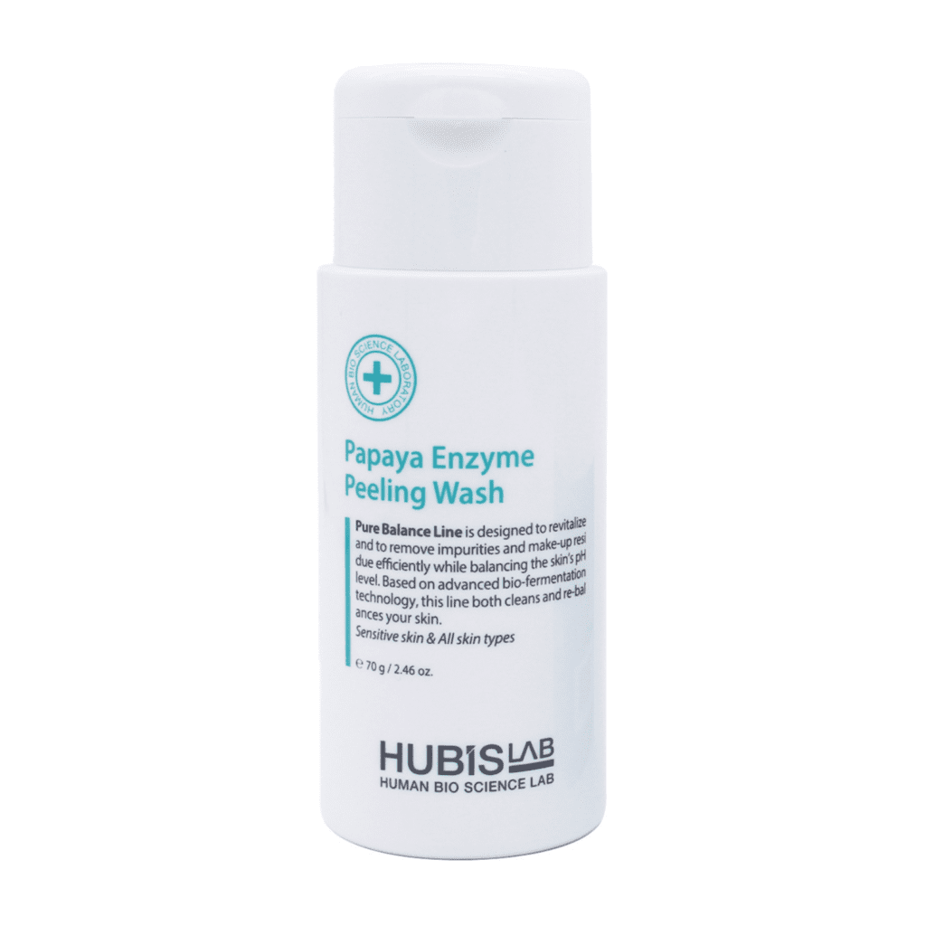 HUBISLAB PURE BALANCE veido šveitiklis su papajos fermentais, 70 G - Image 2
