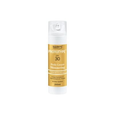 PROTOTYPE žėrintis kūno kremas SPF30