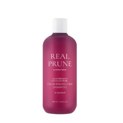 REAL PRUNE Šampūnas dažytiems plaukams "Cold Pressed & Upcycled Prune Protecting Shampoo“