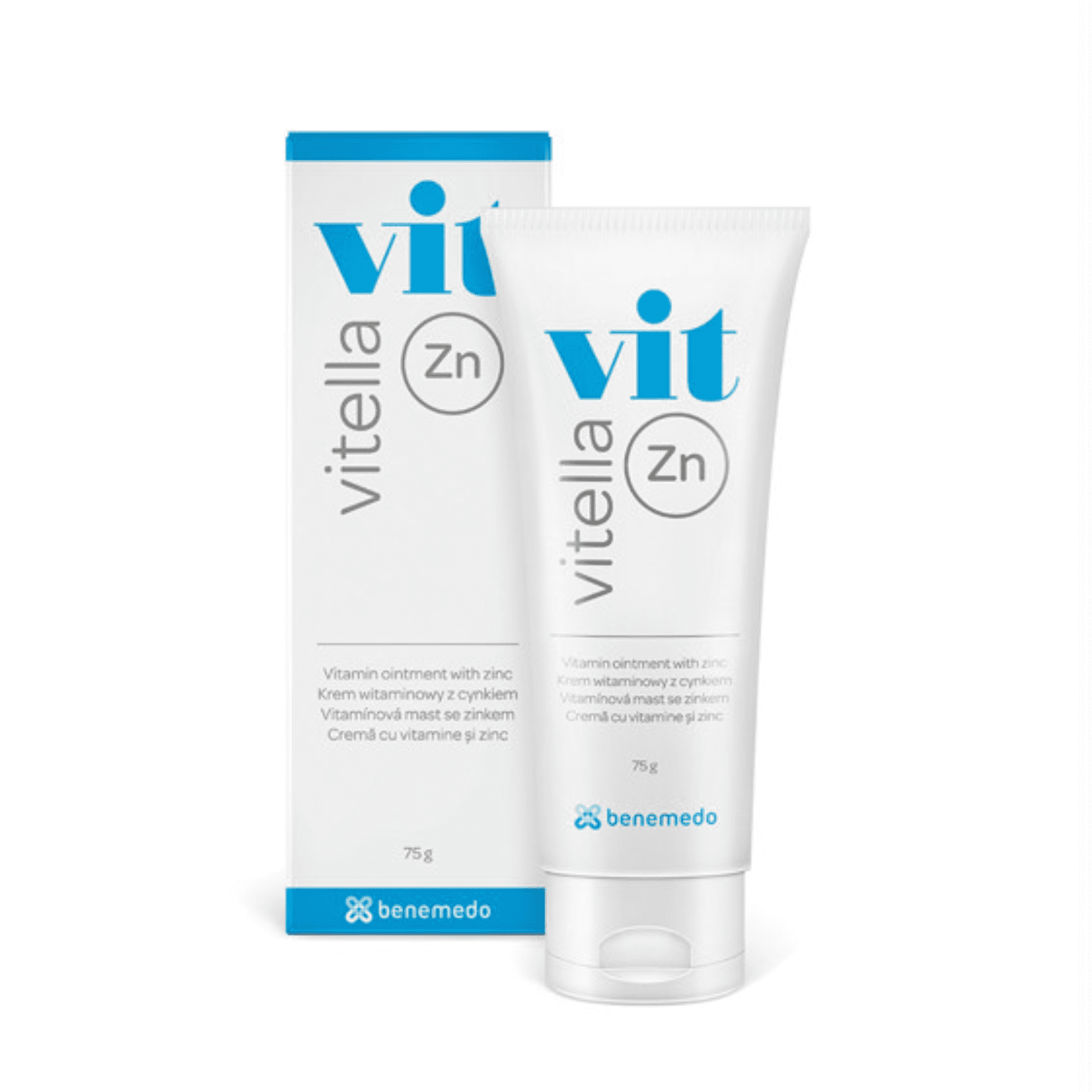 VITELLA ZN kremas su cinku, 75 ml