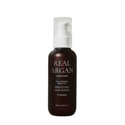 REAL ARGAN Glotninantis serumas plaukams su Argano aliejumi "Cold Pressed Argan Oil Smoothing Hair Serum“