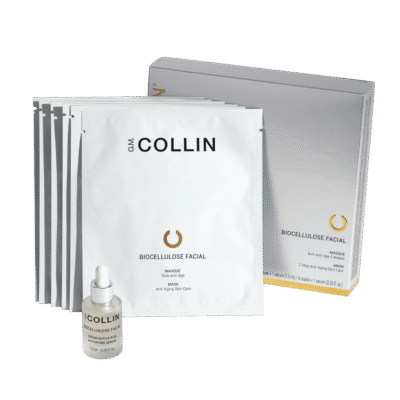 G.M. COLLIN BIOCELIULIOZINĖ veido kaukė su serumu, 5 VNT + 7 ML
