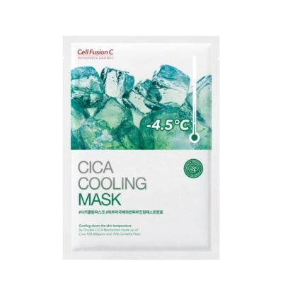 CELL FUSION C „Cica Cooling Mask” vėsinanti ir raminanti veido kaukė
