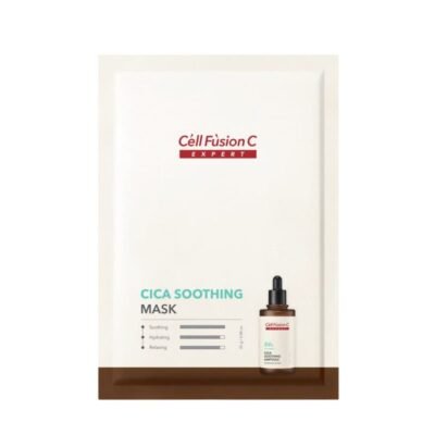CELL FUSION C „Cica Soothing Mask“ lakštinė veido kaukė