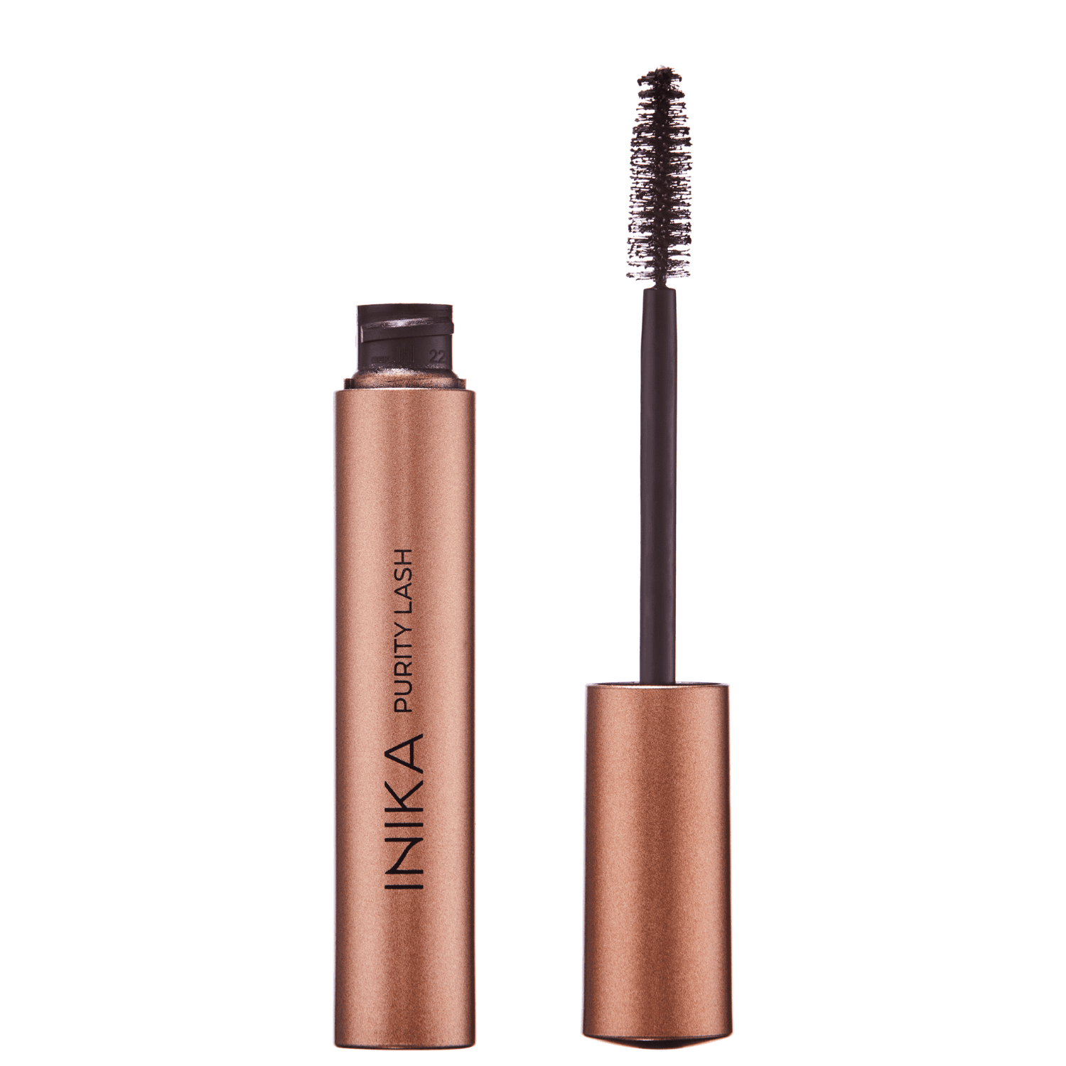 INIKA ORGANIC blakstienų tušas jautrioms akims - black, 8.5 ml