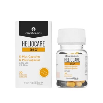 HELIOCARE 360 D PLUS maisto papildai, 30 kapsulių