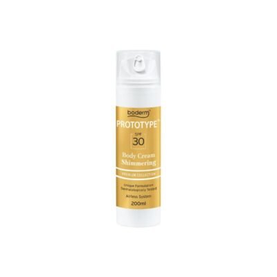 PROTOTYPE žėrintis kūno kremas SPF30