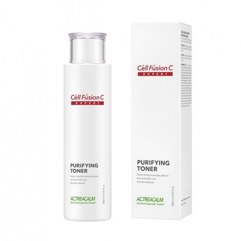 CELL FUSION C Riebalų išsiskyrimą reguliuojantis tonikas „Purifying Toner“ - Image 2