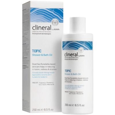AHAVA CLINERAL TOPIC dušo ir vonios aliejus,  250 ML