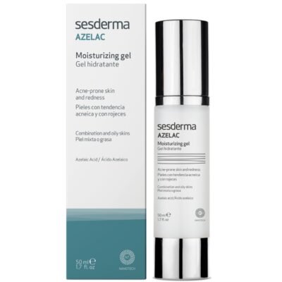 SESDERMA AZELAC raudonį mažinantis veido gelis, 50 ML
