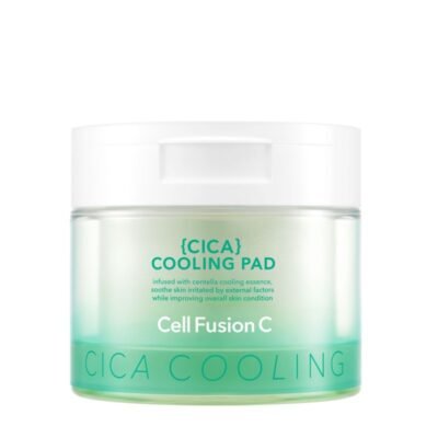Cell Fusion Vėsinantis ir raminantis veido tonikas „Cica Cooling Pad"